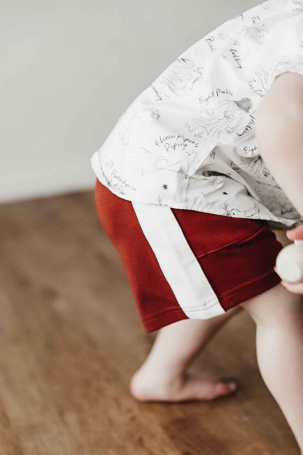 Jersey Shorts - Red & White