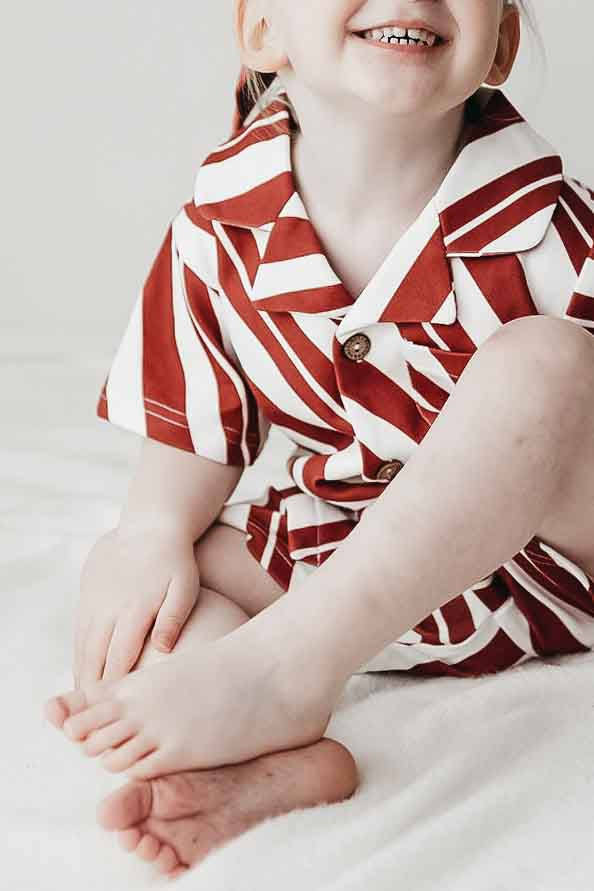 Kids Pyjama Set - Candy Cane
