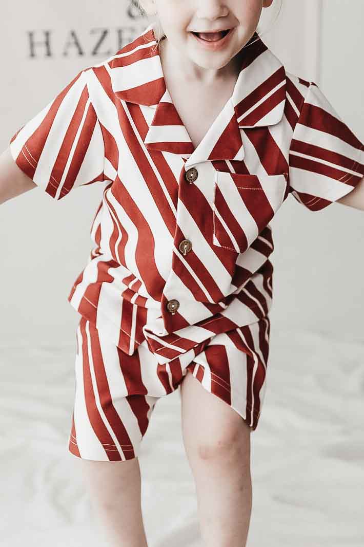 Kids Pyjama Set - Candy Cane