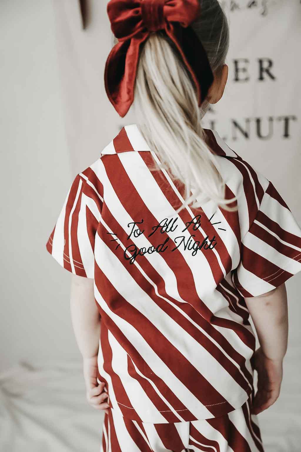Kids Pyjama Set - Candy Cane