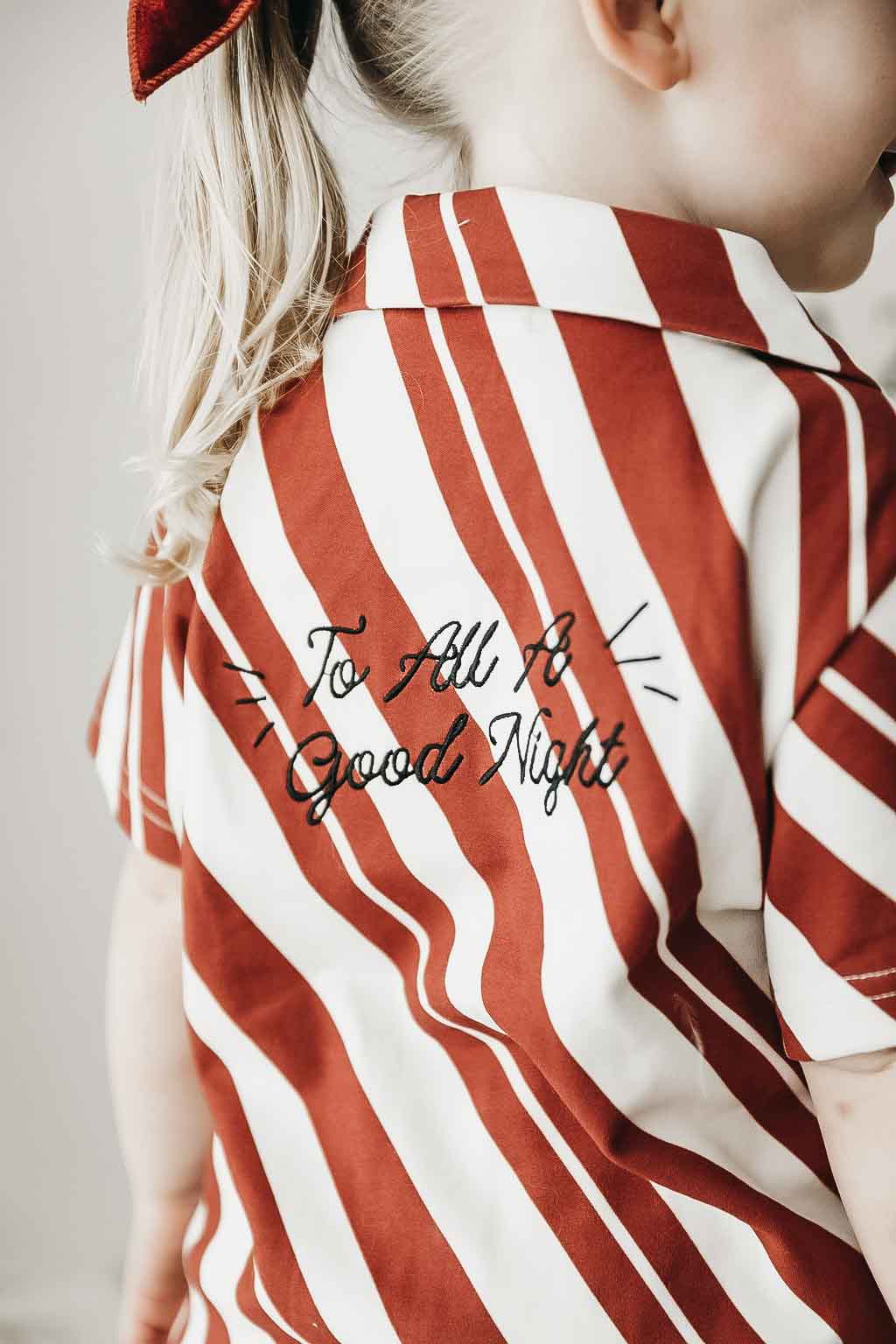 Kids Pyjama Set - Candy Cane