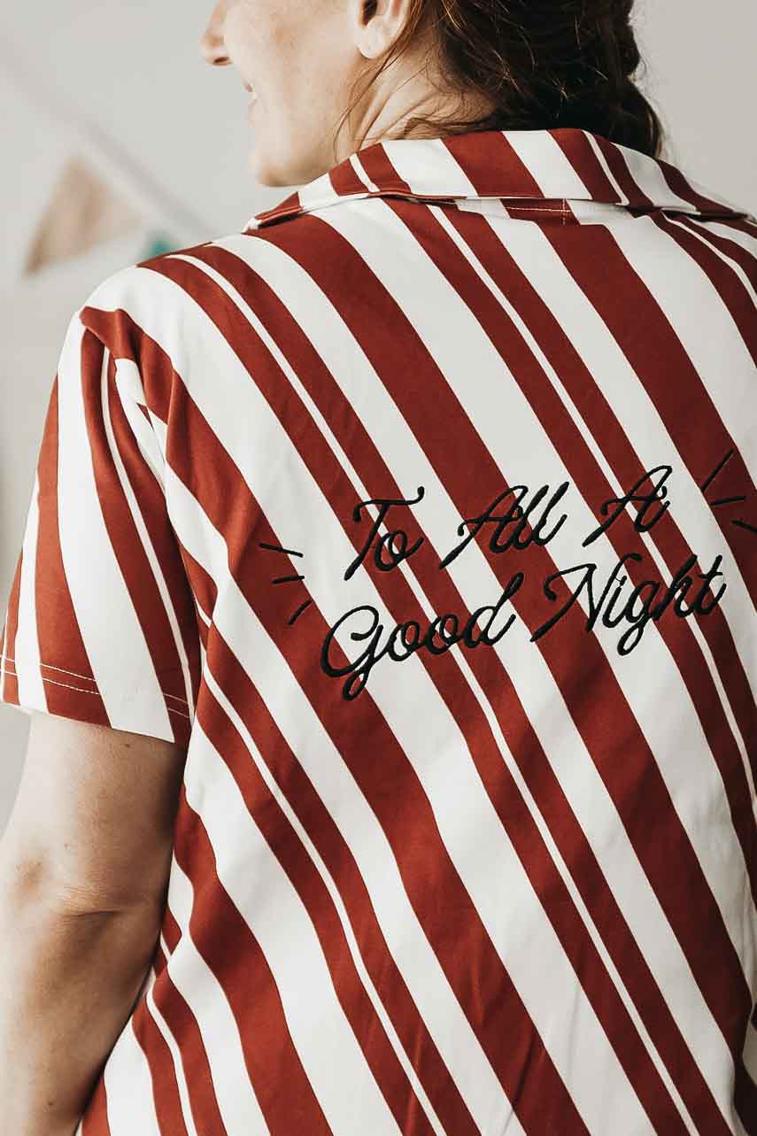 Adult Pyjamas - Candy Cane