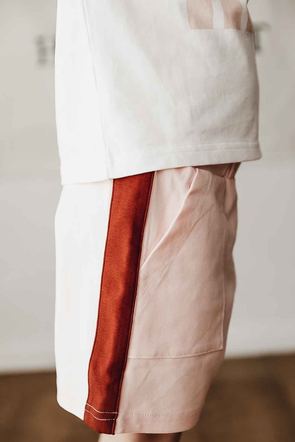 Jersey Shorts - Pink & Red
