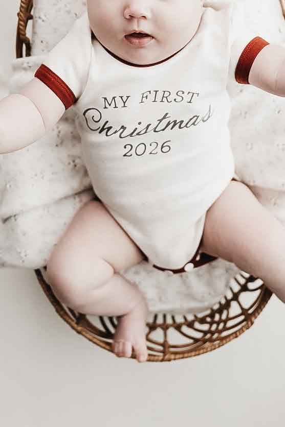 My First Christmas Bodysuit