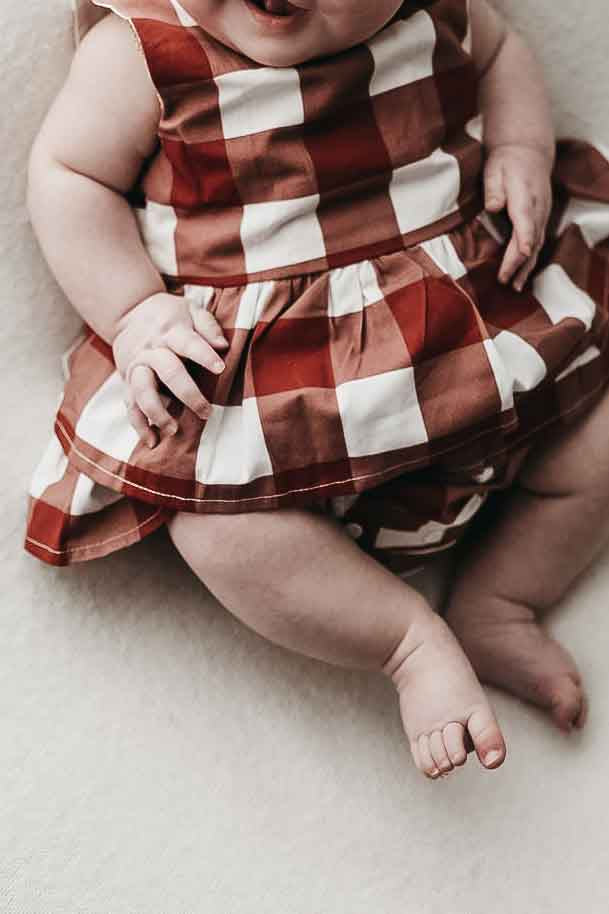 Playsuit/Dress - Gingham