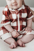 Summer Zipsuit - Gingham