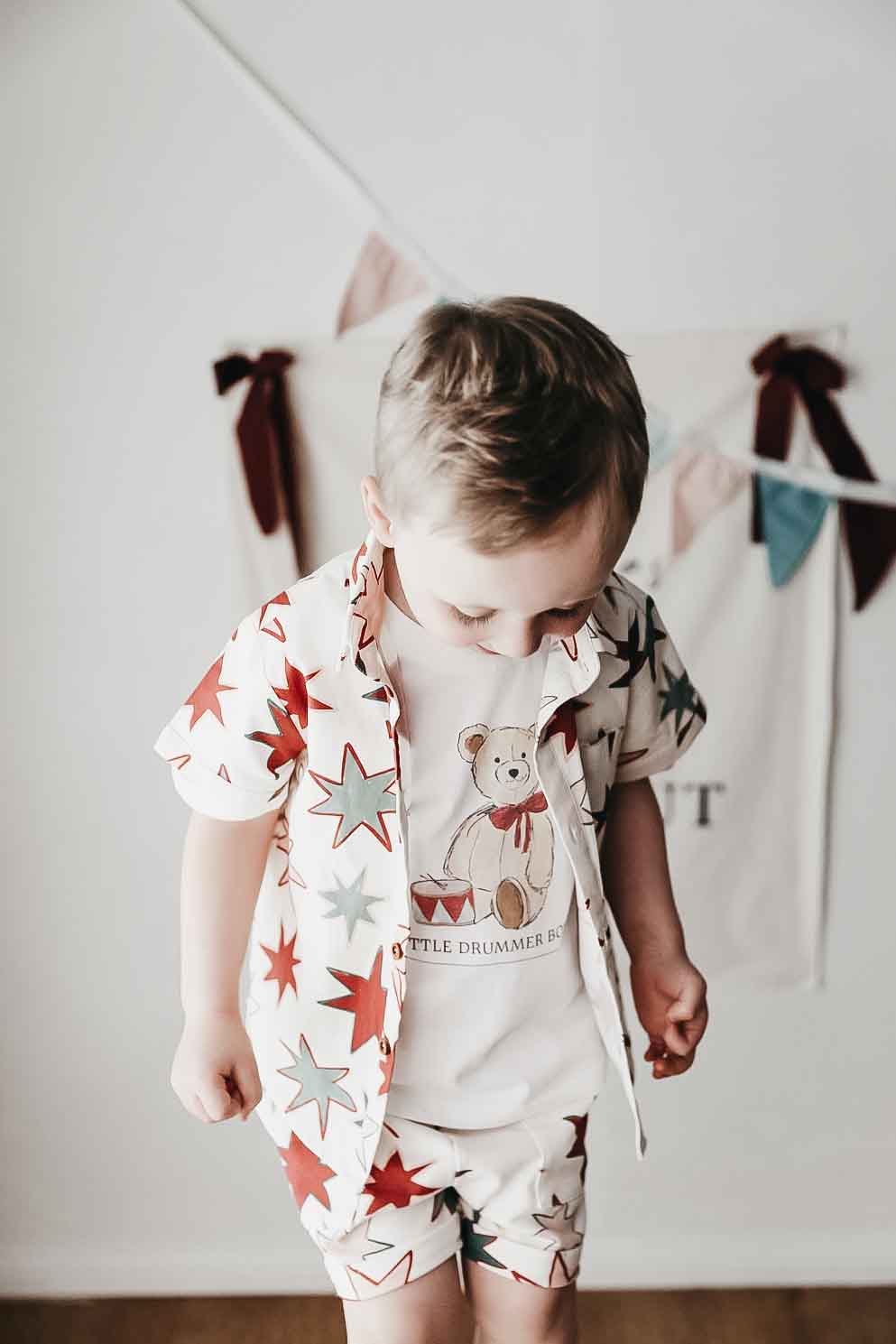 Button Up Shirt- Star of Wonder