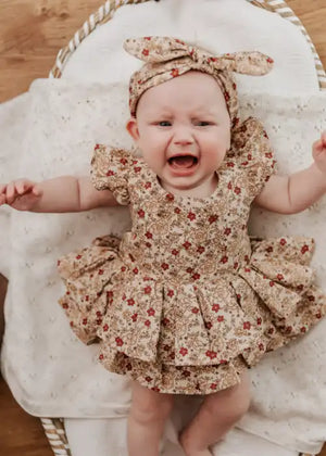 Poinsettia Playsuit/Dress