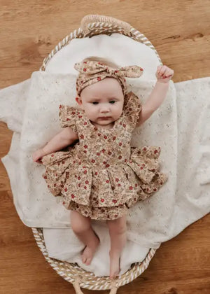 Poinsettia Playsuit/Dress