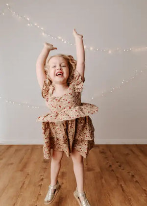 Poinsettia Playsuit/Dress