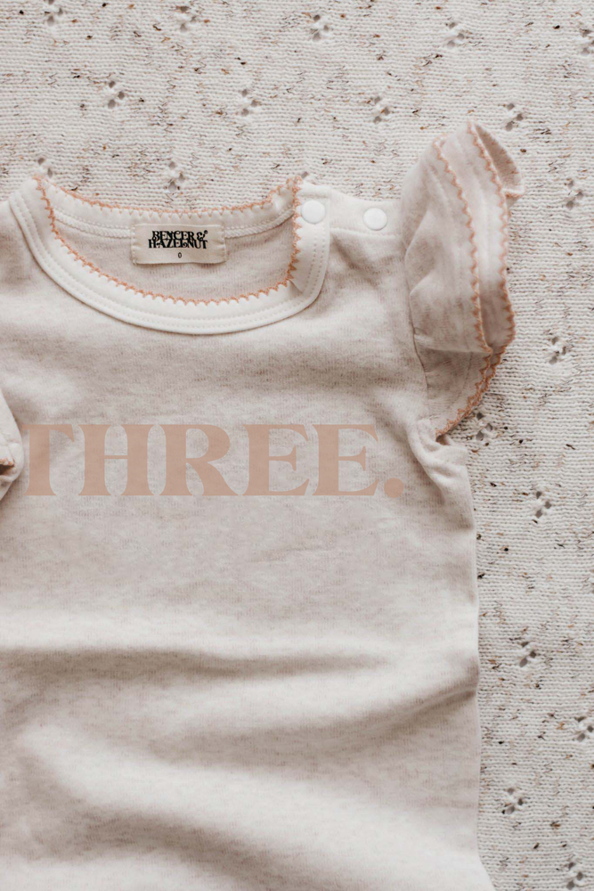 Three Tee - Peach
