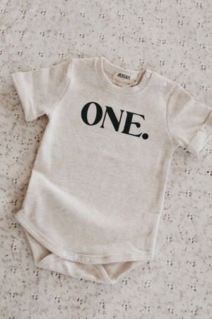 One Bodysuit - Charcoal