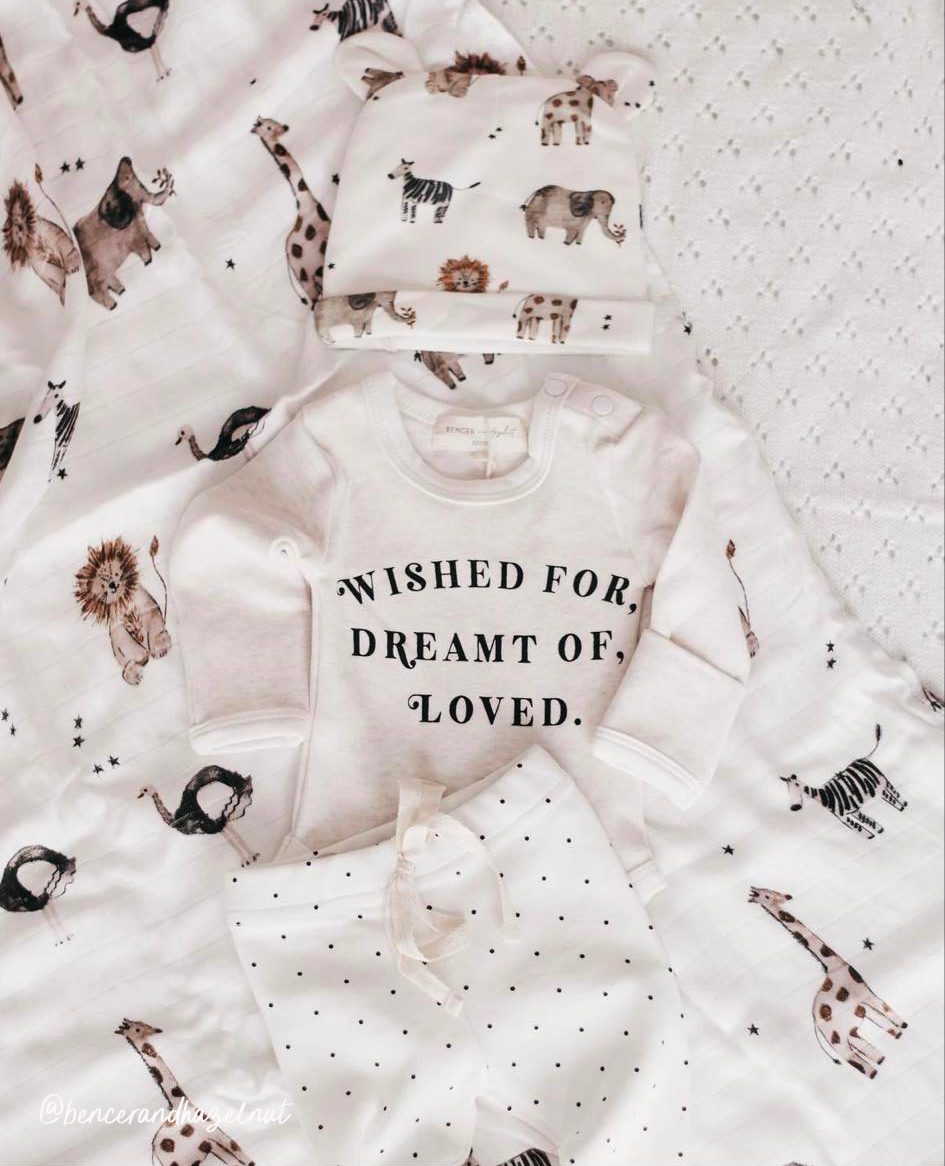 Bodysuit: Wished for, dreamt of, loved