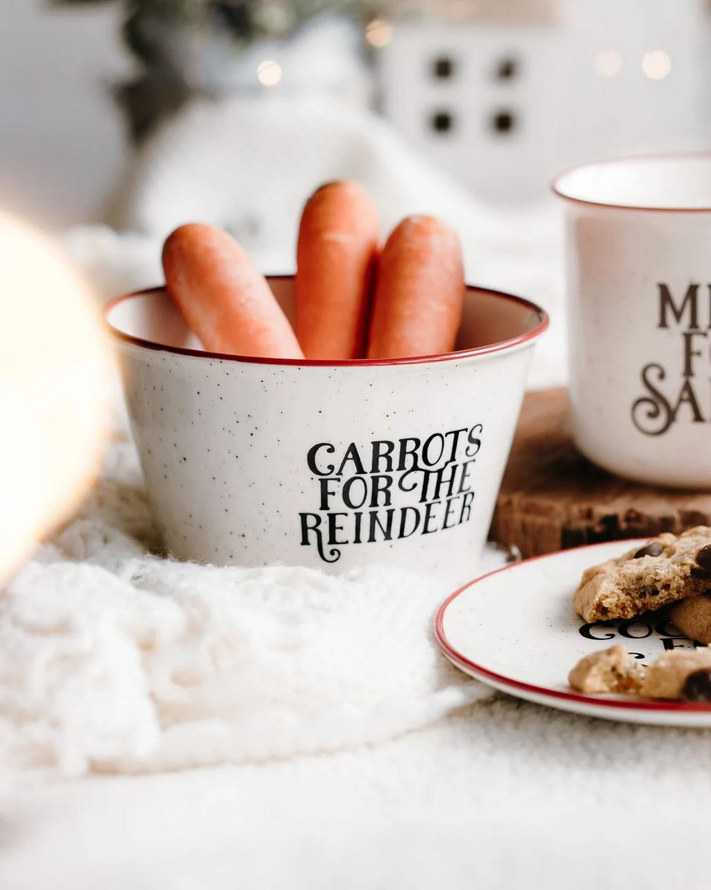 Ceramic Santa Set