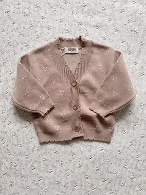 Scallop Knit Cardy