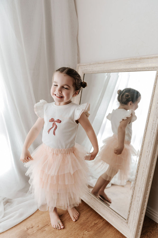 Tulle Skirt: Pink
