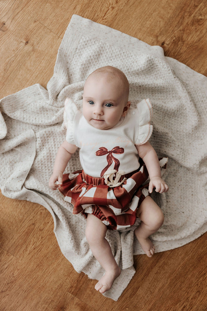 Frill Bloomers: Red Gingham