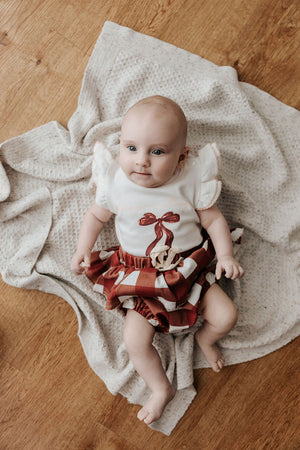 Frill Bloomers: Red Gingham