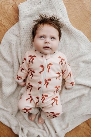 Zipsuit: Christmas Bows