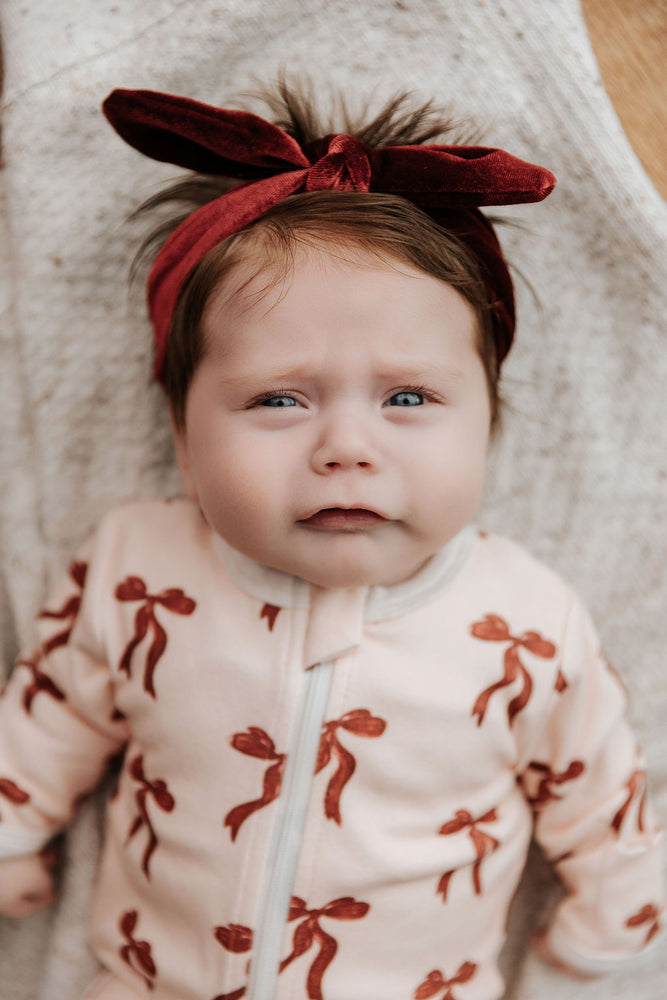 Zipsuit: Christmas Bows
