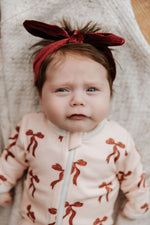 Zipsuit: Christmas Bows