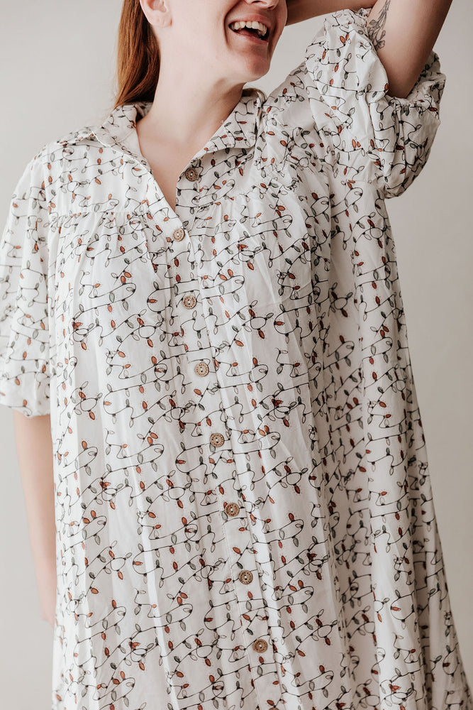 Ladies Dress: Christmas Lights