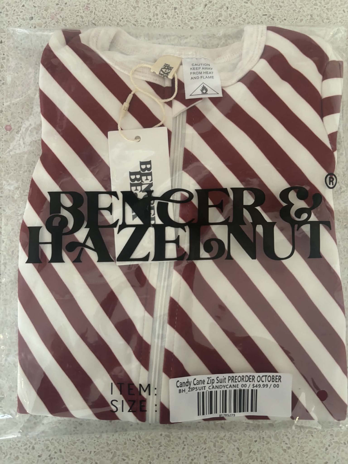 ZIPSUITS - SIZE 00
