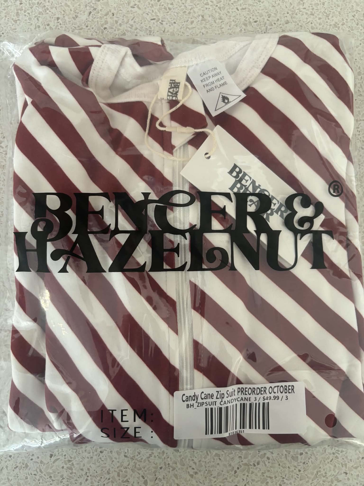ZIPSUITS - SIZE 3