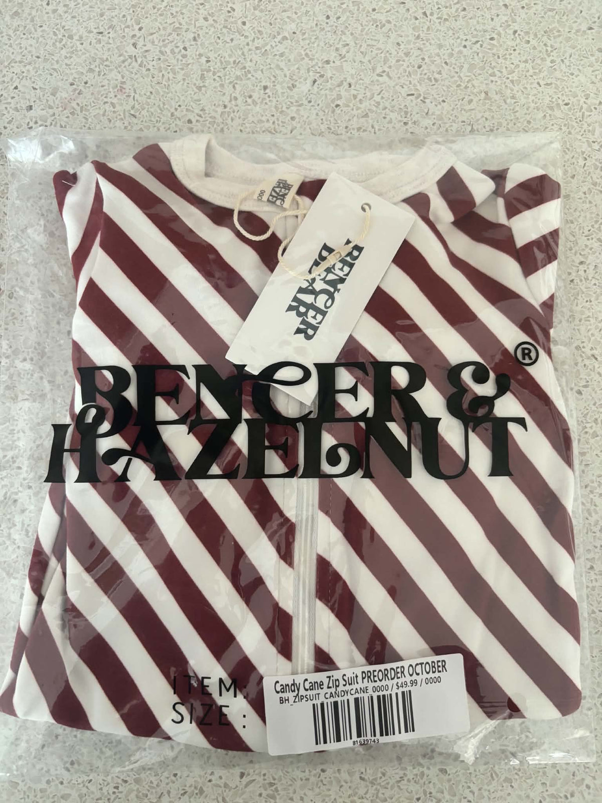 ZIPSUITS - SIZE 0000