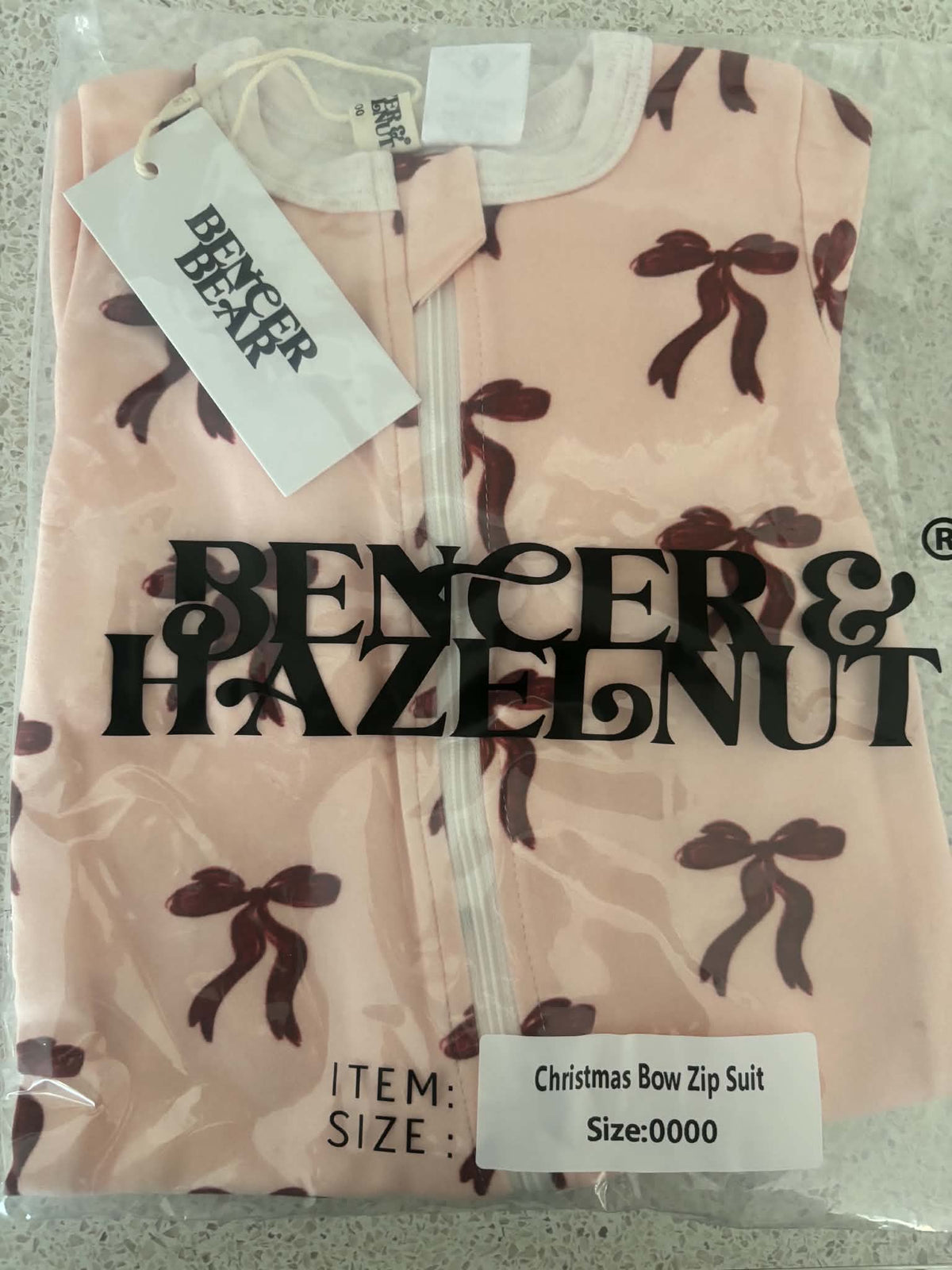 ZIPSUITS - SIZE 0000
