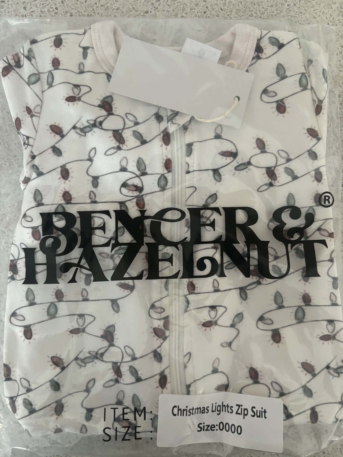 ZIPSUITS - SIZE 0000