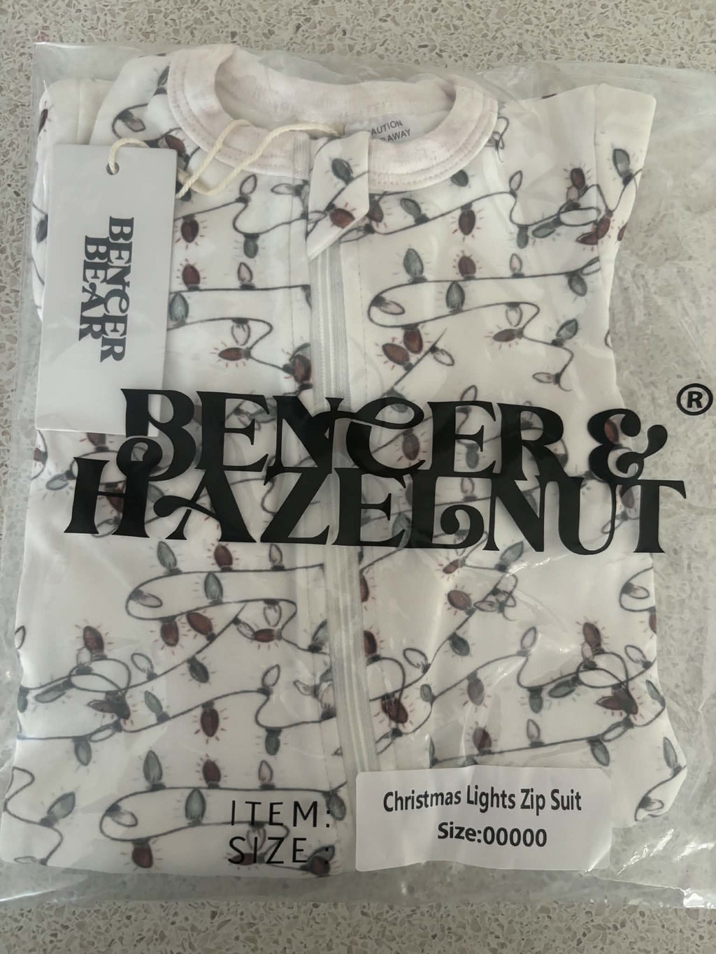 ZIPSUITS - SIZE 00000
