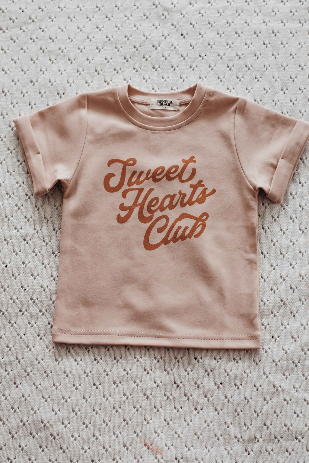 Sweetheart Club Bodysuit/Tee Pink