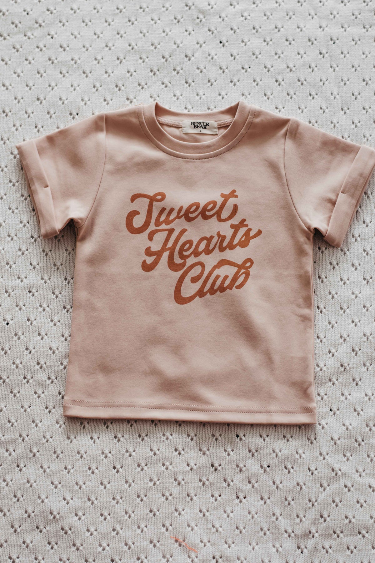 Sweetheart Club Bodysuit/Tee Pink