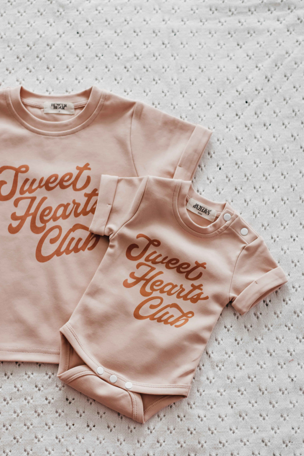 Sweetheart Club Bodysuit/Tee Pink