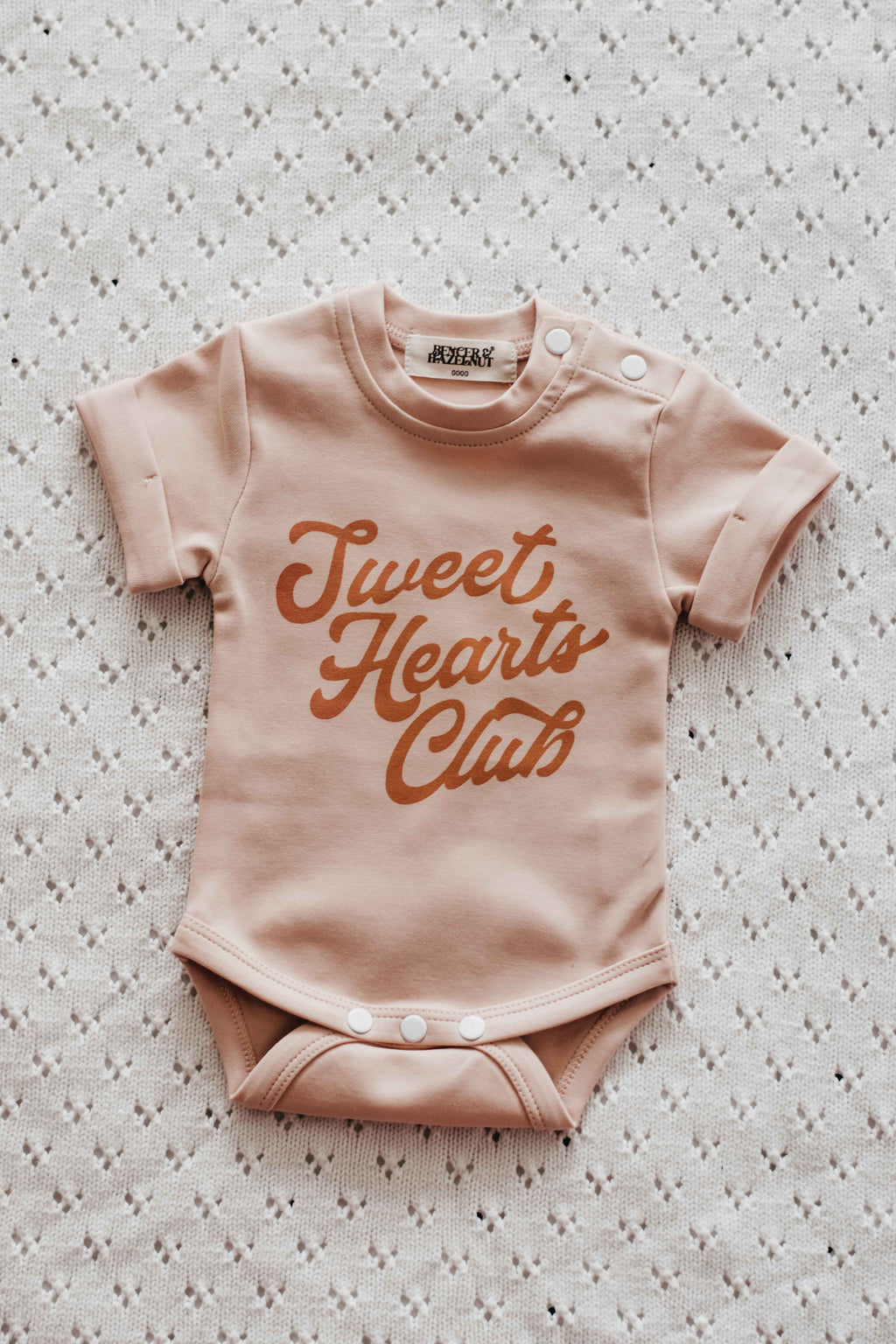 Sweetheart Club Bodysuit/Tee Pink