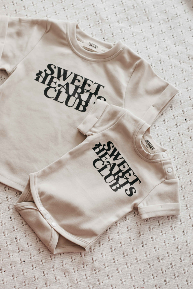 Sweetheart Club Bodysuit/Tee Neutral