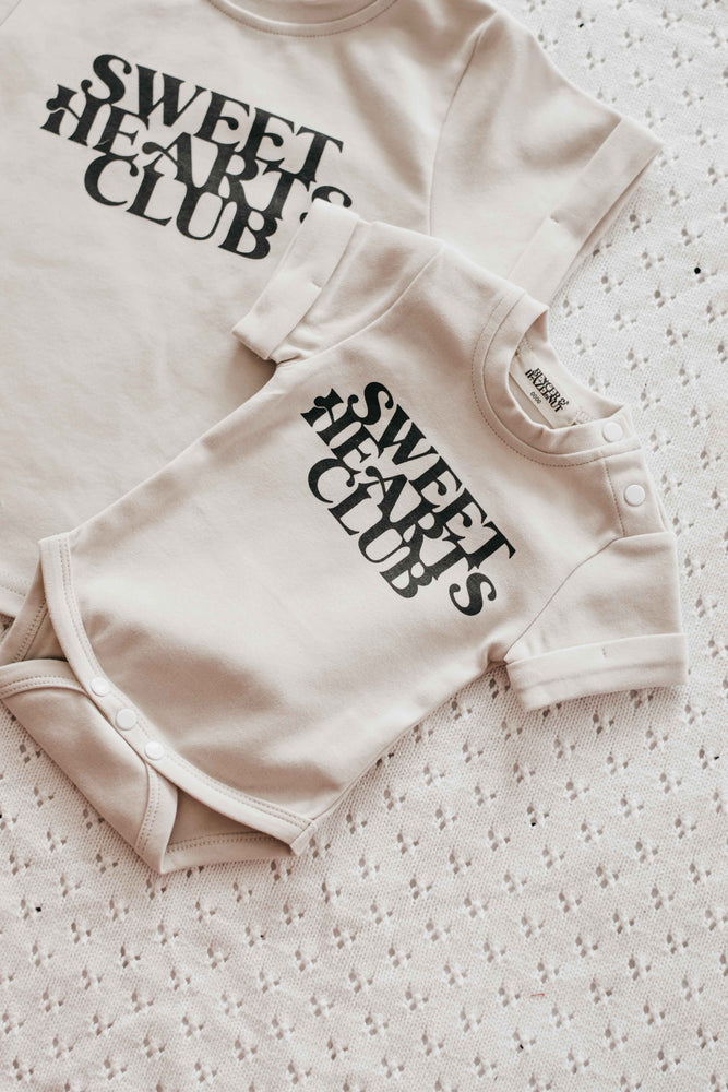 Sweetheart Club Bodysuit/Tee Neutral
