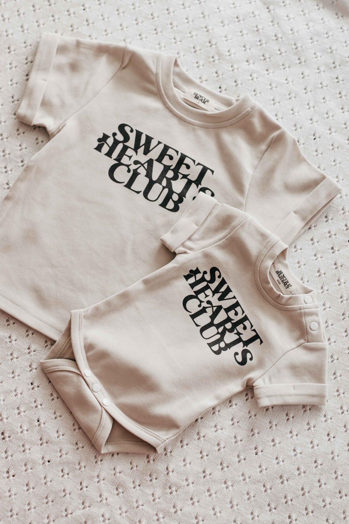 Sweetheart Club Bodysuit/Tee Neutral