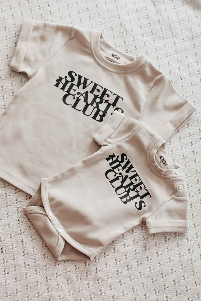 Sweetheart Club Bodysuit/Tee Neutral