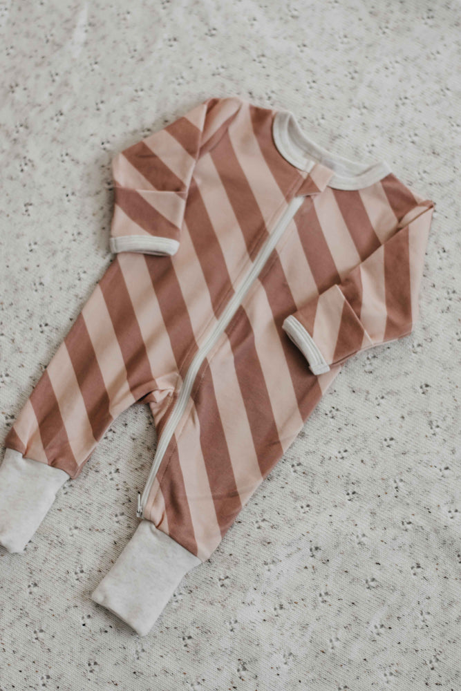 Zipsuit - Sorbet Stripe   (Preorder Jan)