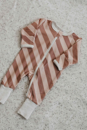 Zipsuit - Sorbet Stripe   (Preorder Jan)