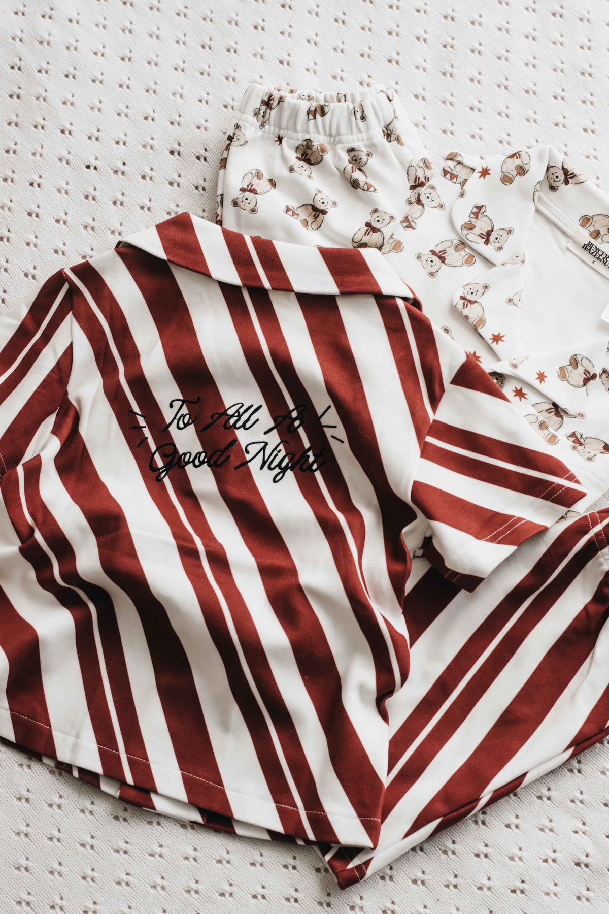 Kids Pyjama Set - Candy Cane