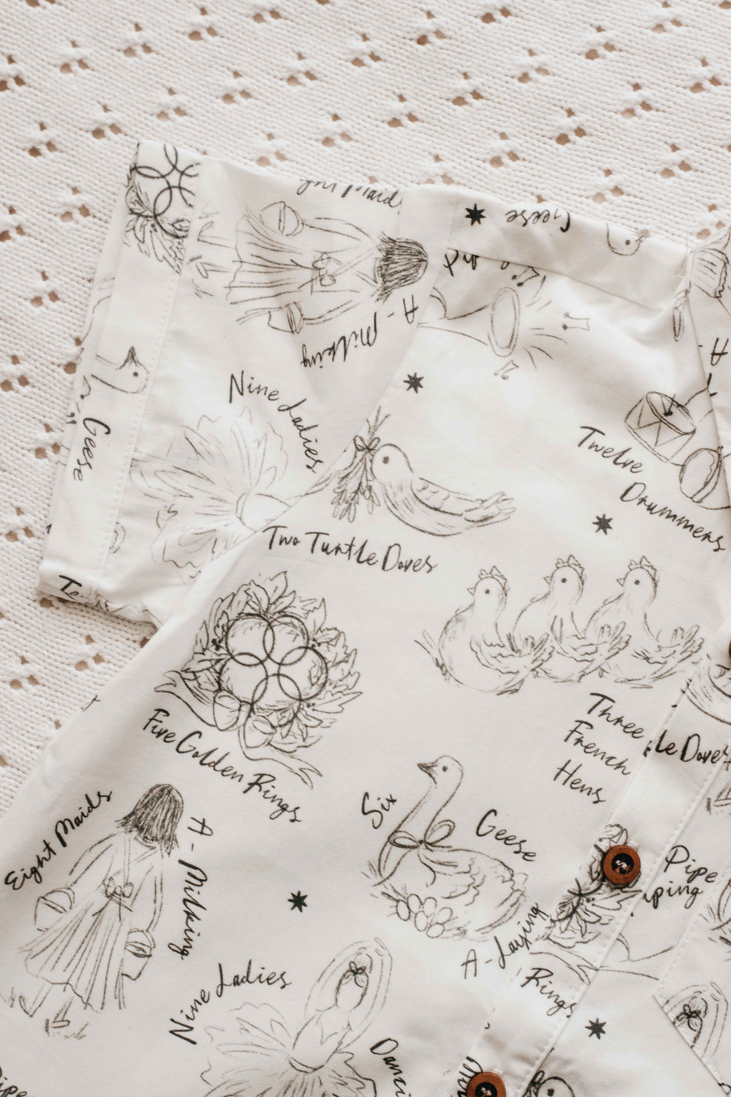 Button Up Shirt - 12 Days Of Christmas