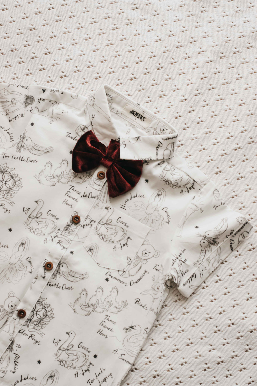 Button Up Shirt - 12 Days Of Christmas