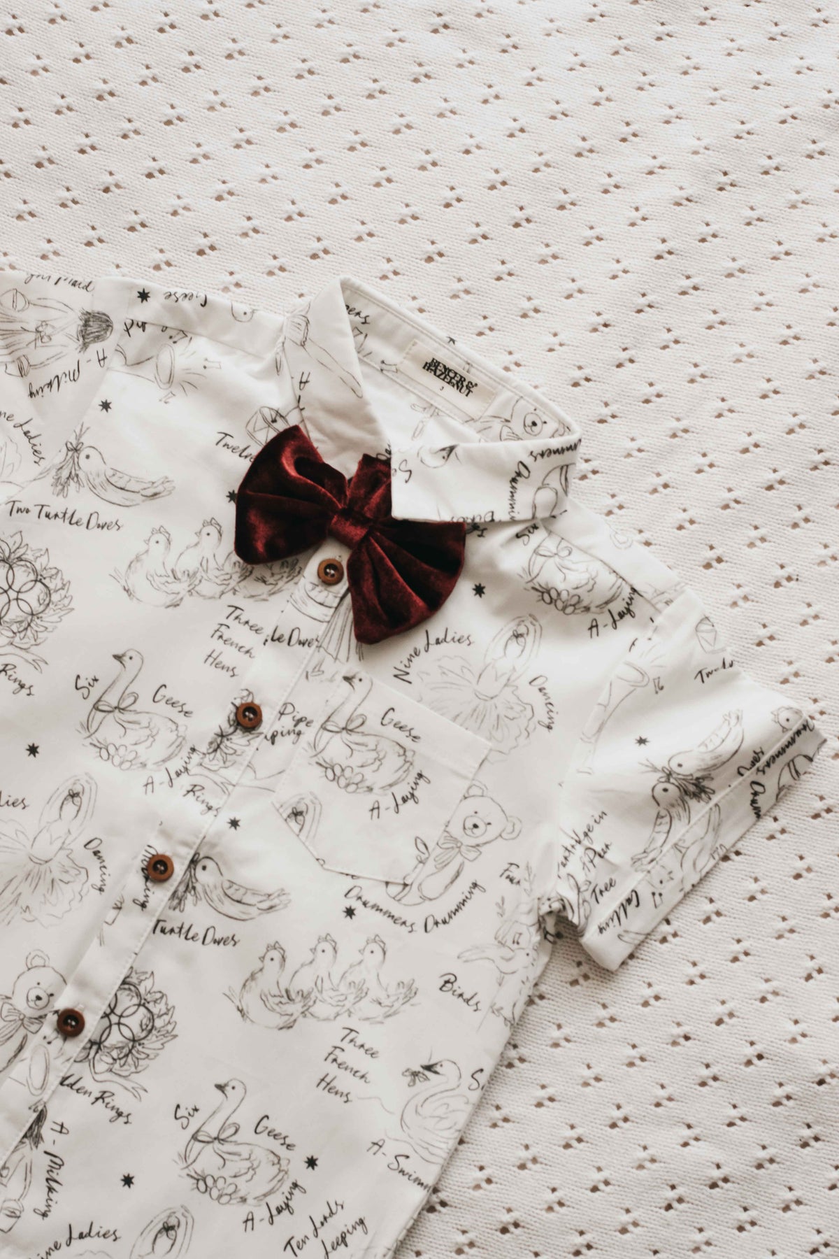 Button Up Shirt - 12 Days Of Christmas