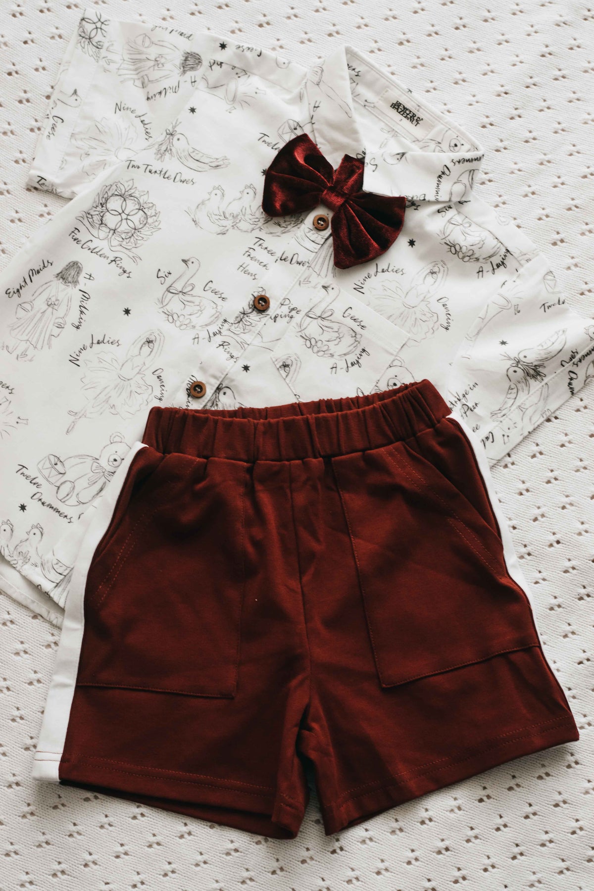 Button Up Shirt - 12 Days Of Christmas
