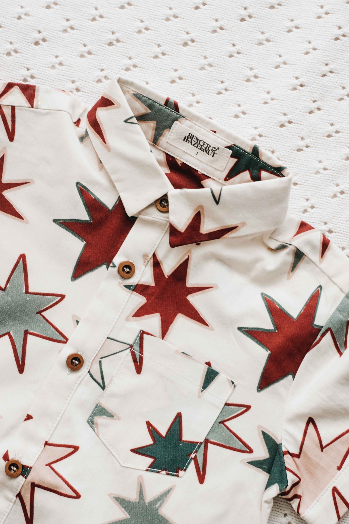 Mens Collared Shirt - Star of Wonder
