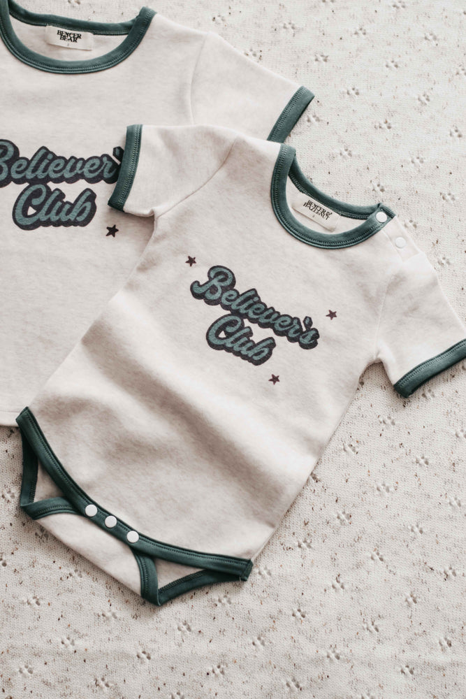 Bodysuit/Tee: Believer's Club