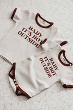 Bodysuit/Tee: Baby it's Hot Outside
